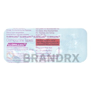 Clofranil 25 mg Sun Pharmaceuticals Industries