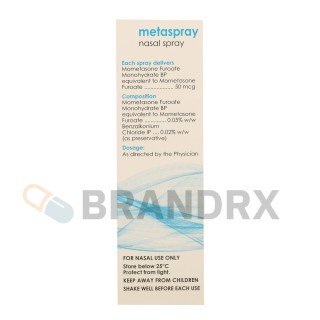 Metaspray Nasal Spray 100 MD 50 mcg Cipla