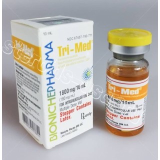 Tri-Med Bioniche Pharmacy (3 Trenbolones) 10ml (180mg/ml) Bioniche Pharmaceuticals